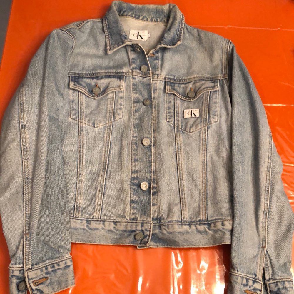 CK jeans jacket